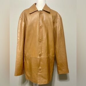 North Beach Leather Michael Hoban 90’s Rare Vintage Men’s Leather Luxury Jacket